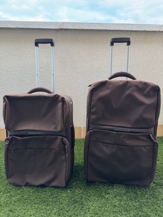 Juego Maletas Mandarina Duck Marrón