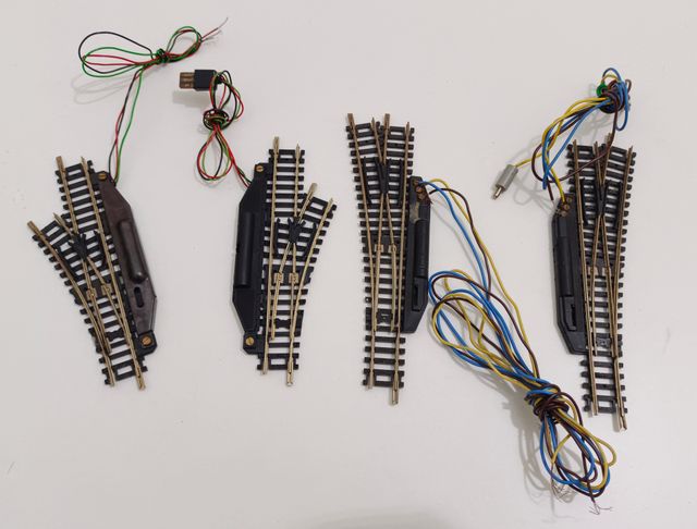 Desvíos Eléctricos Ibertren /Roco Escala 2N