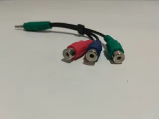 Cable Jack 3.5mm a 3 RCA Audio Video