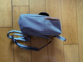 Mochila Parfois azul y rosa 