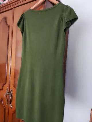 Conjunto verde de punto , mujer