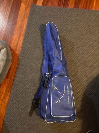 ESGRIMA: equipo completo con funda  y traje de 164