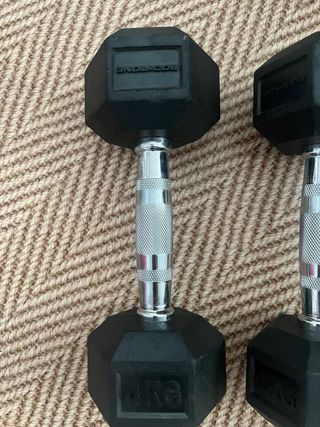 Mancuernas Hexagonales 4kg Bodytone (Par)