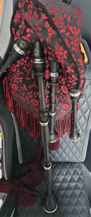 Gaita Gallega en DO de granadillo con Funda.