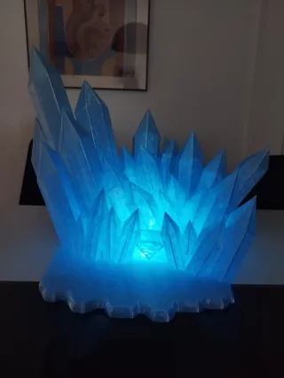 Diorama lámpara Cristal Superman