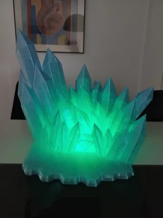 Diorama lámpara Cristal Superman