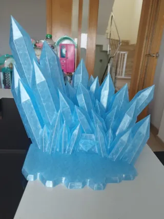 Diorama lámpara Cristal Superman