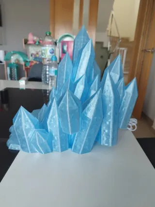 Diorama lámpara Cristal Superman