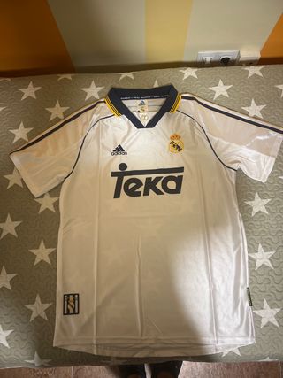 Camiseta Retro Real Madrid Adidas Teka