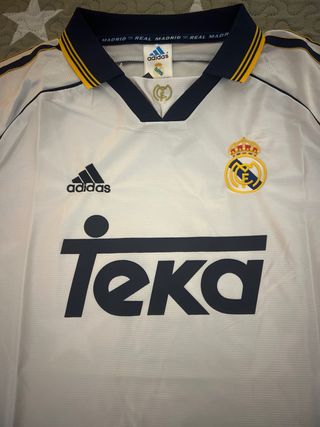 Camiseta Retro Real Madrid Adidas Teka