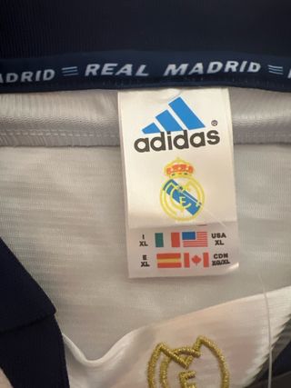 Camiseta Retro Real Madrid Adidas Teka