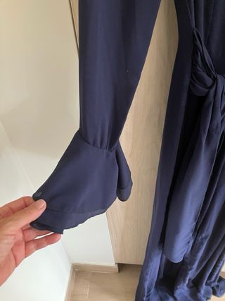 Mono azul elegante para bodas