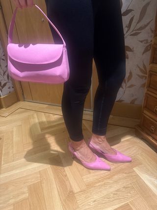 Zapatos piel hechos a mano Talla 38 y bolso