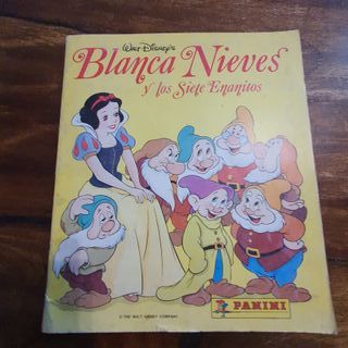 Álbum cromos Blanca Nieves y los 7 enanitos