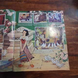 Álbum cromos Blanca Nieves y los 7 enanitos