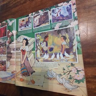 Álbum cromos Blanca Nieves y los 7 enanitos
