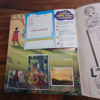 Álbum cromos Blanca Nieves y los 7 enanitos