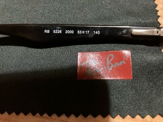 Montura Gafas Ray-Ban Negra