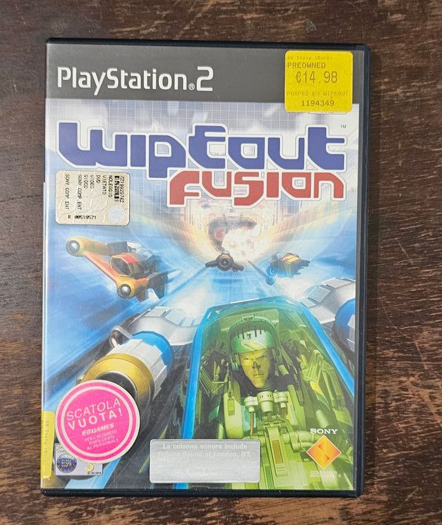 Wipeout Fusion PS2