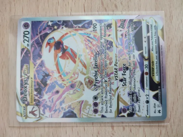 Pokemon Deoxys VSTAR Crown Zenith