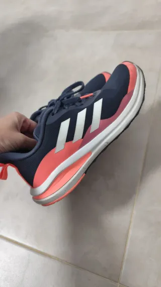 Tenis Adidas Azul y Rosa