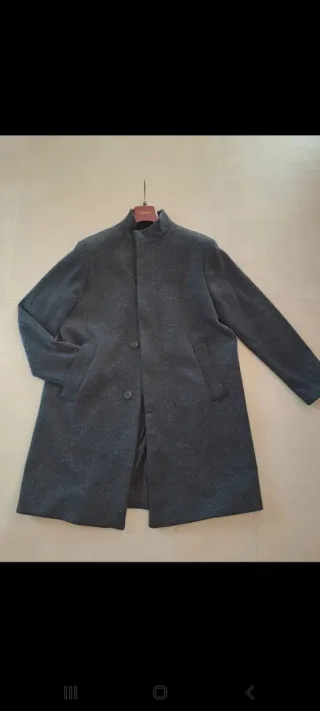 Zara Cappotto Blu/Grigio