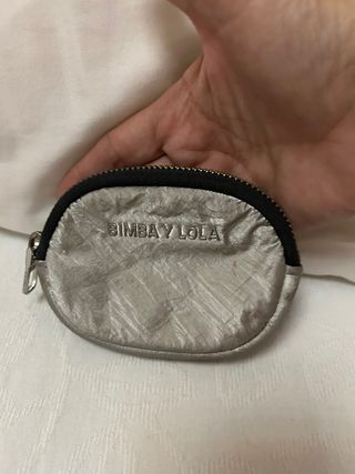 Monedero BIMBA Y LOLA plateado