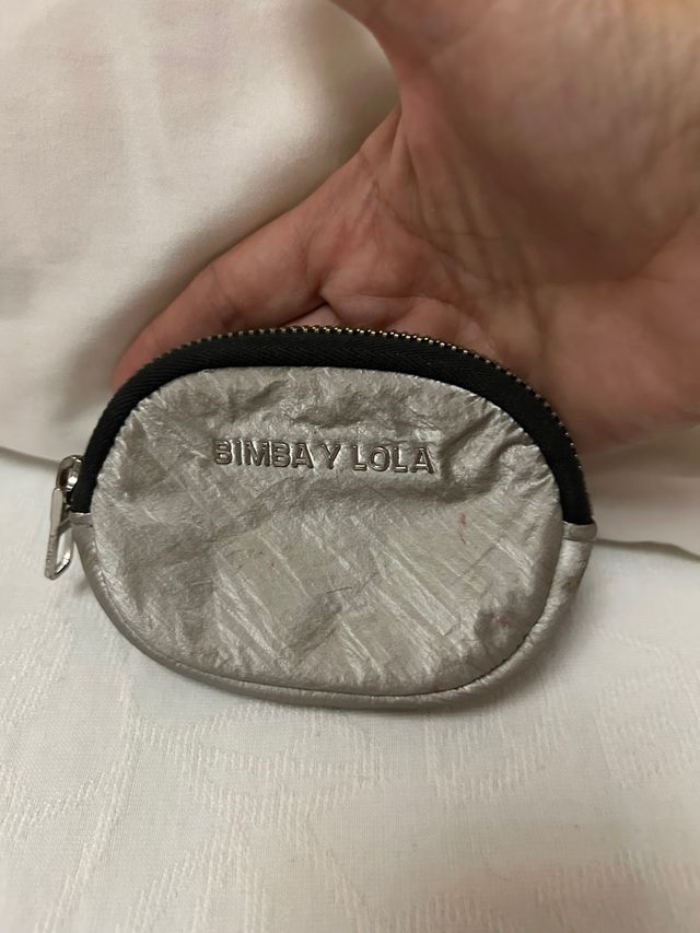 Monedero BIMBA Y LOLA plateado
