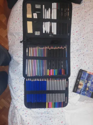 Estuche Lápices Dibujo Profesional
