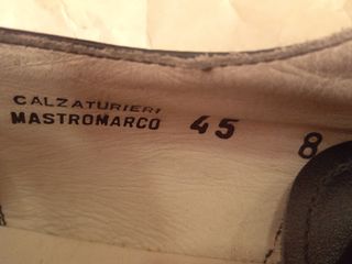 Scarpe GdiF vintage tg 45 nuove magazzino