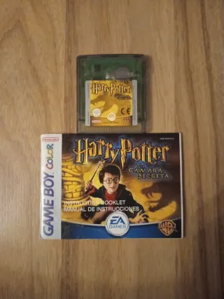 Harry Potter y la Cámara Secreta GBC + Manual