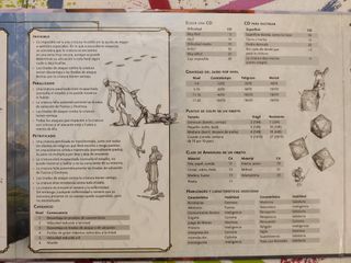 Pantalla Dungeon Master D&D (Inglés/Castellano)