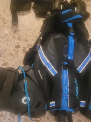 Pack Patines, Protecciones, Casco y Mochila