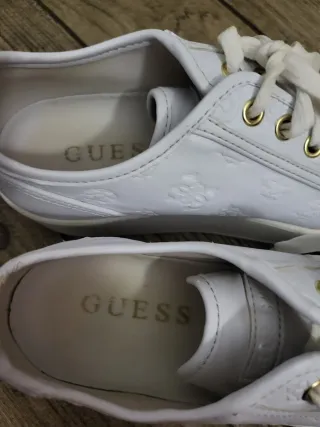 Zapatillas Guess Mujer Talla 36 Blancas