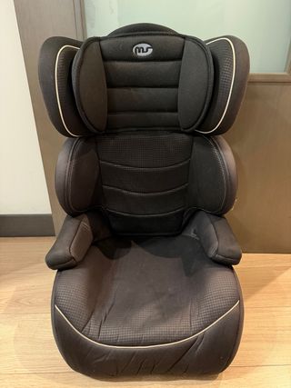 Silla de coche negra
