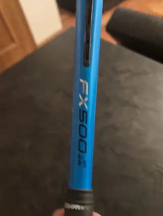 Raqueta Tenis Dunlop FX500 JR Azul