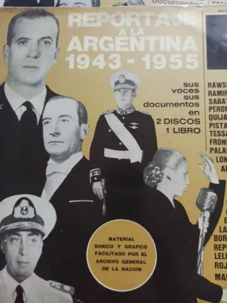 Reportaje Argentina 1943-1955 LP