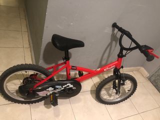 Bicicleta infantil roja Btwin