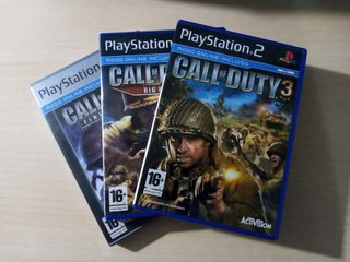 Trilogía Call of Duty PS2 (Español)