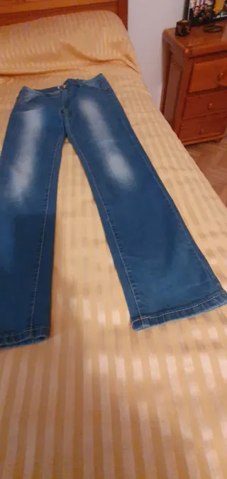 Pantalones vaqueros azules