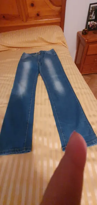 Pantalones vaqueros azules