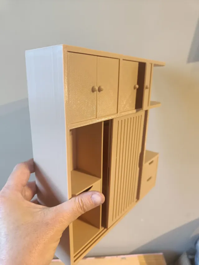 Armario ropero muñecas