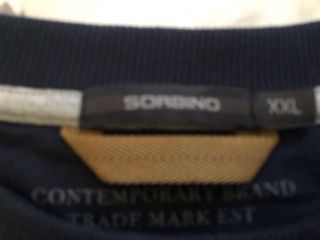 Felpa Sorbino Uomo Blu Taglia XXL