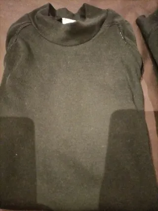 Camiseta térmica niña negra