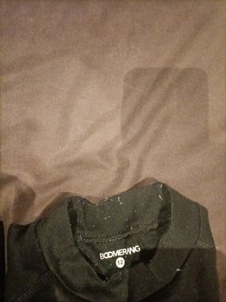 Camiseta térmica niña negra