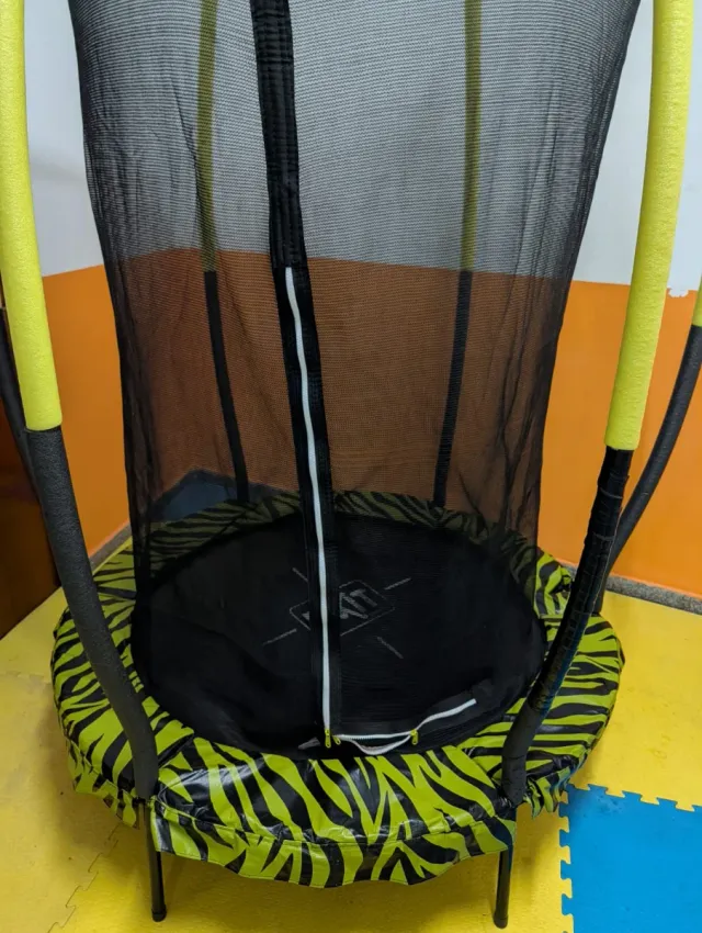 Cama elástica EXIT con red de seguridad