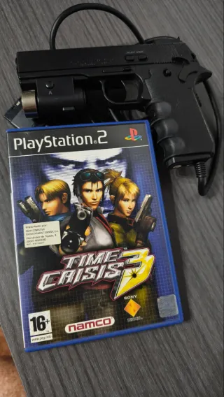 PlayStation 2 Time Crisis 3 + Guncon 2