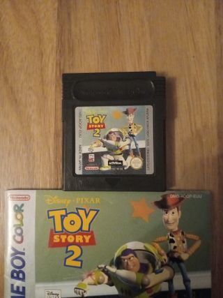 Toy Story 2 Game Boy Color con manual