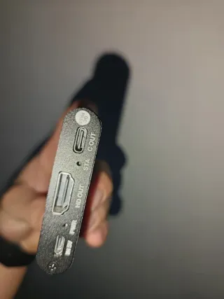 Cámara y Capturadora Negra+ soporte de cámara