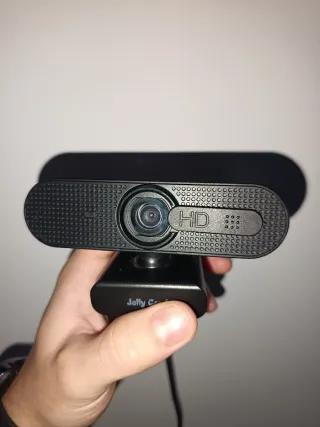 Cámara y Capturadora Negra+ soporte de cámara